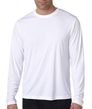 Load image into Gallery viewer, Hanes Men&#39;s Long Sleeve Cool Dri T-Shirt UPF 50+, X-Small, 2 Pack, Deep Red at Amazon Menâs Clothing store: