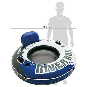 Amazon.com: Intex River Run I Sport Lounge, Inflatable Water Float, 53" Diameter: Toys & Games