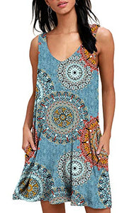 BISHUIGE Summer Swimsuit Cover ups Spaghetti Strap Dress X-Small, Acid Blue at Amazon Womenâs Clothing store: