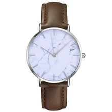 Load image into Gallery viewer, unisex Easy To Read Leather Analog Classic Casual Wrist Watch