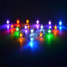 Load image into Gallery viewer, Modern push-back Lighting Earrings Fashion Dance Party Accessories Unique Designed Light Up LED Bling Ear Studs Earring