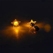 Load image into Gallery viewer, Modern push-back Lighting Earrings Fashion Dance Party Accessories Unique Designed Light Up LED Bling Ear Studs Earring