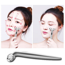 Load image into Gallery viewer, Fashion Mini Manual Roller Massager 360 Revolving 3D Full Body Shape Beauty Facial Lift Crepe Y-Cylinder Massager Tool