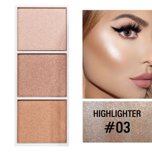 Load image into Gallery viewer, SACE LADY 4 Colors Highlighter Palette Makeup Face Contour Powder Bronzer Make Up Blusher Professional Blush Palette Cosmetics