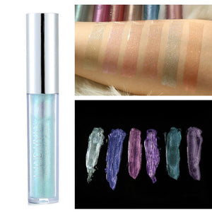 HANDAIYAN Shimmer Lip Gloss Waterproof Liquid Lipstick Moisturizer Laser Polarized Cosmetic Pearl Glitter Lipgloss Lip Plumper