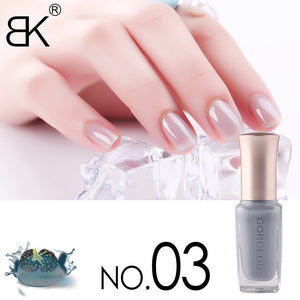 New Nail Polish Candy Nude Color Quick-drying Translucent Jelly Nail Polish 10ML Environmental Protection Lasting Unpeelable