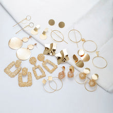 Load image into Gallery viewer, Fashion Statement Earrings 2018 Big Geometric earrings For Women Hanging Dangle Earrings Drop Earing modern Jewelry