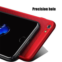Load image into Gallery viewer, Ultra Slim Phone Case For iPhone 6 6s 7 8 Plus Hollow Heat Dissipation Cases Hard PC For iPhone 5 5S SE Back Cover Coque X S MAX