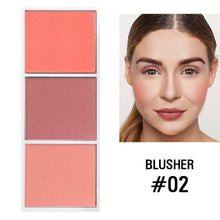 Load image into Gallery viewer, SACE LADY 4 Colors Highlighter Palette Makeup Face Contour Powder Bronzer Make Up Blusher Professional Blush Palette Cosmetics
