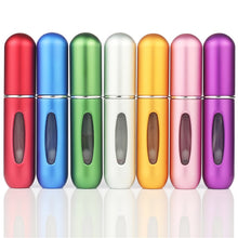 Load image into Gallery viewer, Travel Mini Refillable Conveniet Empty Atomizer Perfume Bottles Scent Pump Spray Case parfum airless pump cosmetic container 5cc