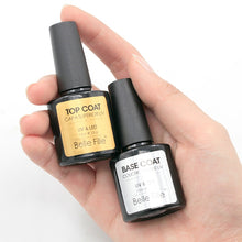 Load image into Gallery viewer, Belle Fille Base and Top Coat Gel Nail Polish UV 10ml Transparent Soak Off Primer Gel Polish Gel Lacquer Nail Art Manicure