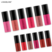 Load image into Gallery viewer, 1PC Waterproof Long-Lasting Matte Liquid Lipstick Easy To Carry 12 Colors Nude Lip Gloss 3.5g Velvet Red Lip Tint Makeup