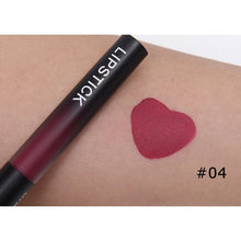 Load image into Gallery viewer, Professional Makeup Velvet Nude Lip gloss Waterproof Liquid Matte Lipstick Long lasting Black Lipstick Set Korean Cosmetics