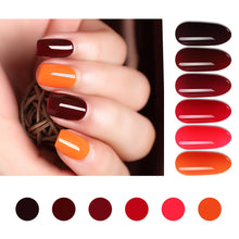 Load image into Gallery viewer, ROHWXY 15ml Uv Gel Nail Polish Top Uv Led Gel Nail Art Varnish Hybrid Soak Off Gel Lacquer Lucky Nail Paint Gel Polish Gellak