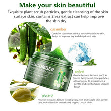 Load image into Gallery viewer, BIOAQUA 120g Cucumber Body Scrub Exfoliating Gel Whitening Scrub Cream Dead Skin Remover exfoliator Scrub Body Care