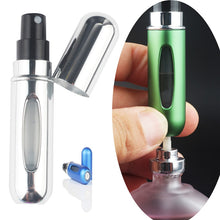 Load image into Gallery viewer, Travel Mini Refillable Conveniet Empty Atomizer Perfume Bottles Scent Pump Spray Case parfum airless pump cosmetic container 5cc