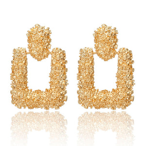 Fashion Statement Earrings 2018 Big Geometric earrings For Women Hanging Dangle Earrings Drop Earing modern Jewelry