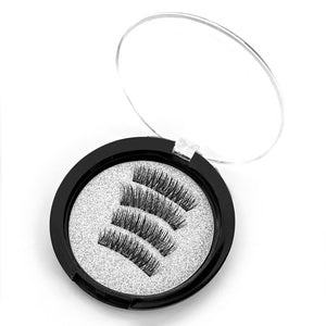 Shozy Magnetic eyelashes with 3 magnets magnetic lashes natural false eyelashes magnet lashes with eyelashes applicator-24P-3