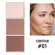 Load image into Gallery viewer, SACE LADY 4 Colors Highlighter Palette Makeup Face Contour Powder Bronzer Make Up Blusher Professional Blush Palette Cosmetics