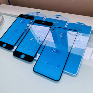 9D protective glass for iPhone 6 6S 7 8 plus X glass on iphone 7 6 8 X R XS MAX screen protector iPhone 7 6 screen protection XR