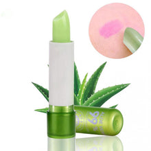 Load image into Gallery viewer, PNF Moisture Lip Balm Aloe Vera Natural Lipbalm Temperature Changed Color Lipstick Long Lasting Nourish Protect Lips Care Makeup