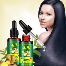 Load image into Gallery viewer, 7 Days Ginger Essence Hairdressing Hairs Mask Hair Essential Oil Hair Care Oil Essential Oil Dry and Damaged Hairs Nutrition