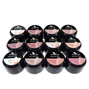 2019 New Products Wholesale Nail Gel CANNI Nail Extension Gels Thick Builder Gel Natural Camouflage UV Gel 15ml manicure led
