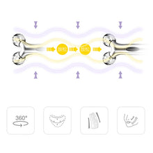 Load image into Gallery viewer, Fashion Mini Manual Roller Massager 360 Revolving 3D Full Body Shape Beauty Facial Lift Crepe Y-Cylinder Massager Tool