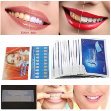 Load image into Gallery viewer, 28Pcs/14Pair Teeth Whitening Strips 3D White Gel Tooth Dental kit Oral Hygiene Care Strip for false Teeth Veneers Dentist seks