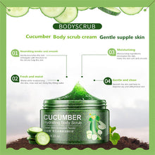 Load image into Gallery viewer, BIOAQUA 120g Cucumber Body Scrub Exfoliating Gel Whitening Scrub Cream Dead Skin Remover exfoliator Scrub Body Care