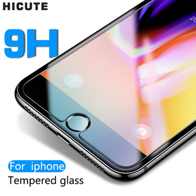 Protective tempered glass for iphone 6 7 5 s se 6 6s 8 plus XS max XR glass iphone 7 8 x screen protector glass on iphone 7 6S 8