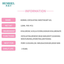 Load image into Gallery viewer, HEMEIEL Deep Clean Hyaluronic Acid Exfoliating Peeling Gel Smoothen Facial Scrub Gel Polish Acne Blackhead Remove Face Cleanser