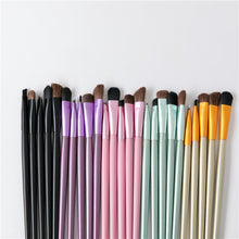 Load image into Gallery viewer, BBL 5pcs Travel Portable Mini Eye Makeup Brushes Set Smudge Eyeshadow Eyeliner Eyebrow Brush Lip Make Up Brush kit Professional