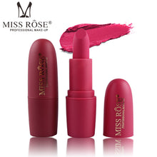 Load image into Gallery viewer, New MISS ROSE Lipstick Matte Waterproof Velvet Lip Stick 18 Colors Sexy Red Brown Pigments Makeup Matte Lipsticks Beauty Lips
