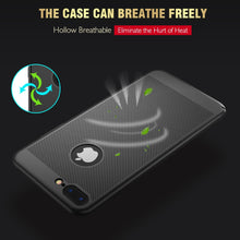 Load image into Gallery viewer, Ultra Slim Phone Case For iPhone 6 6s 7 8 Plus Hollow Heat Dissipation Cases Hard PC For iPhone 5 5S SE Back Cover Coque X S MAX