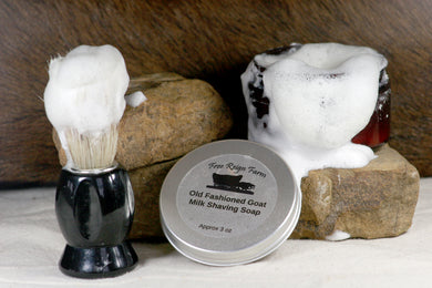 Goat Milk Shaving Soap - Egyptian Amber - 4 Pack