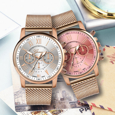 richness Quartz Ladies Wrist Watch Stainless Steel Fashion & Casual style