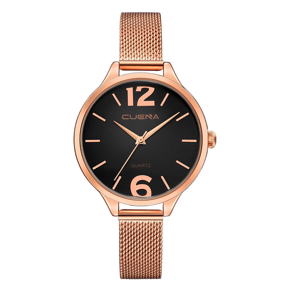 Analog display Watches Quartz Watch Stainless Steel lovely gift for ladies