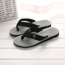 Load image into Gallery viewer, Men Solid Pattern Casual Indoor Flat Male Flip Flops