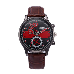 Men Luxury Stainless Steel Week Days Display Clock Wrist Watch