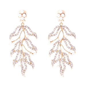 Women Round Shape Aluminium Geometric Alloy Metal Fashion Jewelry Drop Earrings