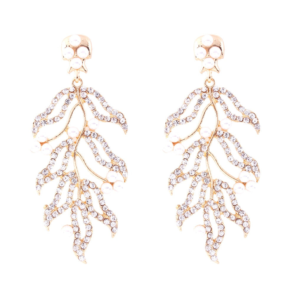 Women Round Shape Aluminium Geometric Alloy Metal Fashion Jewelry Drop Earrings