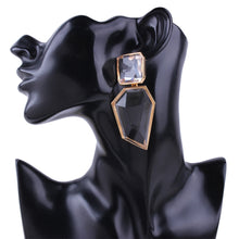 Load image into Gallery viewer, Women Silver Earrings Fashion Drop Earrings Match with suitable apparel Marble Stone jewelry