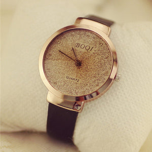 Girl high Sands Starry Simple personality Quartz Watch Girl Women Wedding