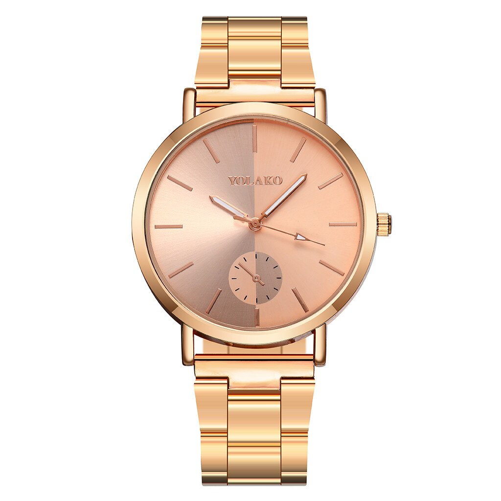 Women's Casual Quartz Silicone Strap Watch