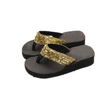 Load image into Gallery viewer, Women&#39;s Sequins Anti-Slip Slipper Used for Outdoor Flip-flops