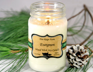 Evergreen - Wood Wick Candles