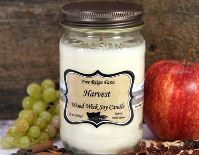 Harvest - Wood Wick Candles