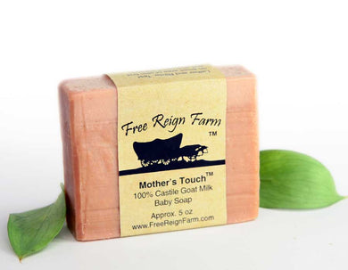 Mother's Touch - Pure CastileGoat Milk Baby Soap - 4 Pack