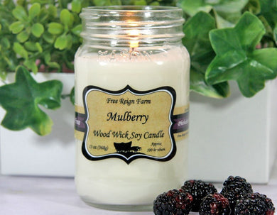 Mulbery - Wood Wick Candle